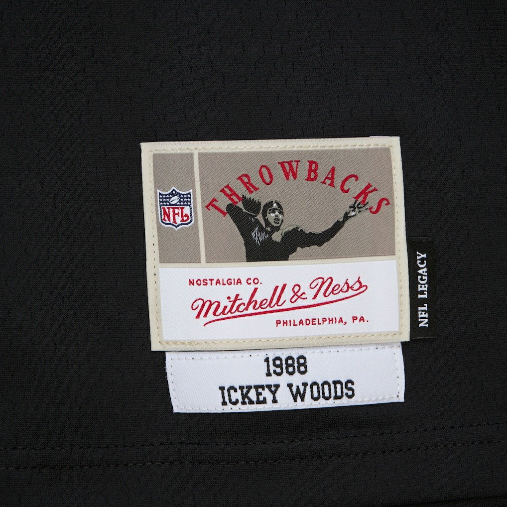 Mitchell & Ness Ickey Woods Cincinnati Bengals 1988 Legacy Replica Jersey Black