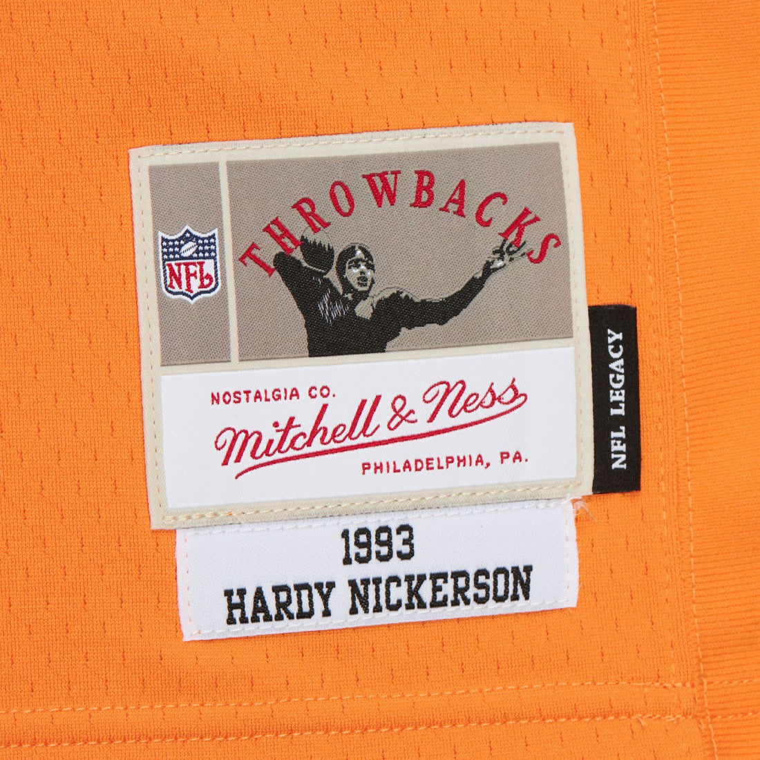 Mitchell & Ness Hardy Nickerson Tampa Bay Buccaneers 1993 Legacy Replica Jersey Orange