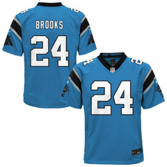 Nike Jonathon Brooks Carolina Panthers Youth Game Jersey Blue