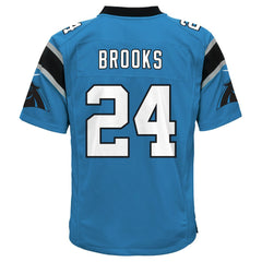 Nike Jonathon Brooks Carolina Panthers Youth Game Jersey Blue