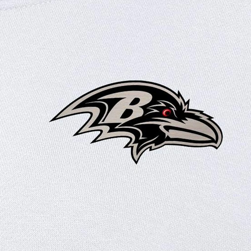 Baltimore Ravens Antigua Women's Victory Pullover Sweatshirt White