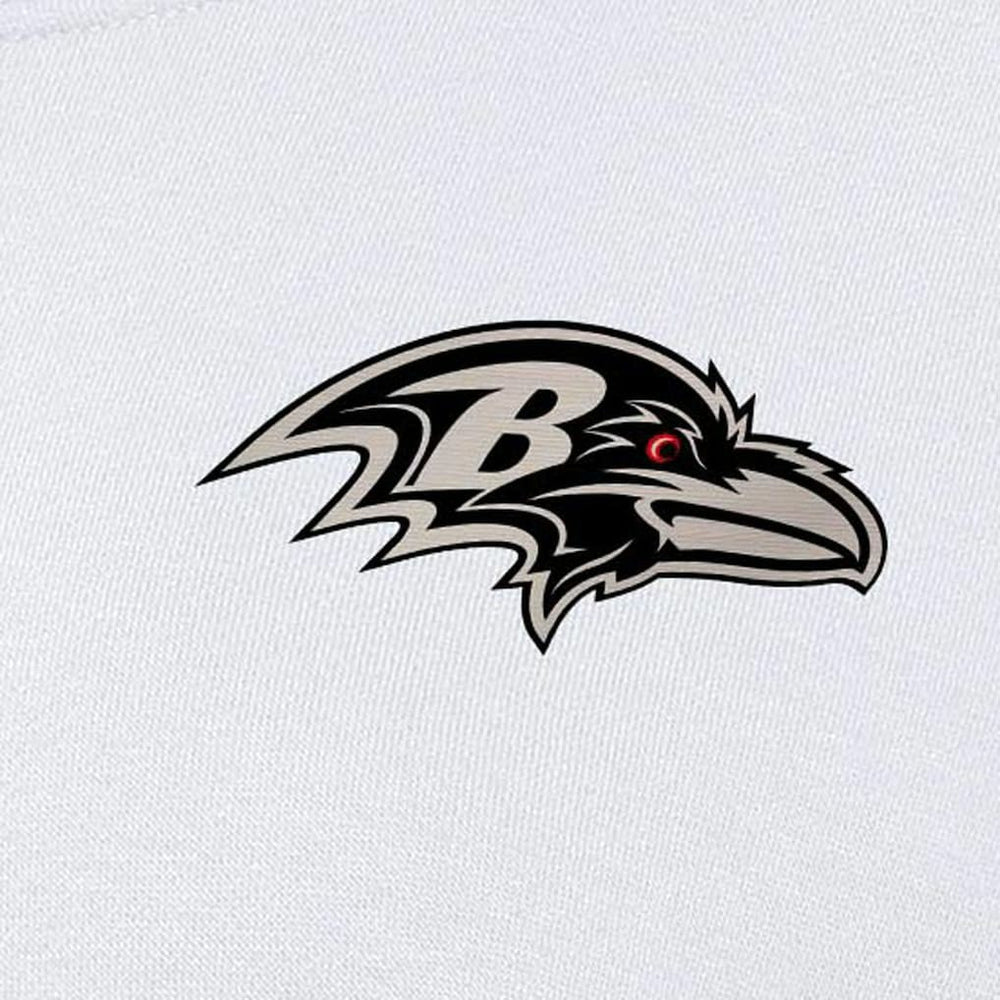 Baltimore Ravens Antigua Women's Victory Pullover Sweatshirt White