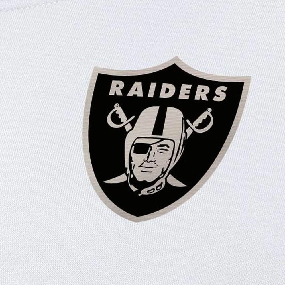 Las Vegas Raiders Antigua Women's Victory Pullover Sweatshirt White