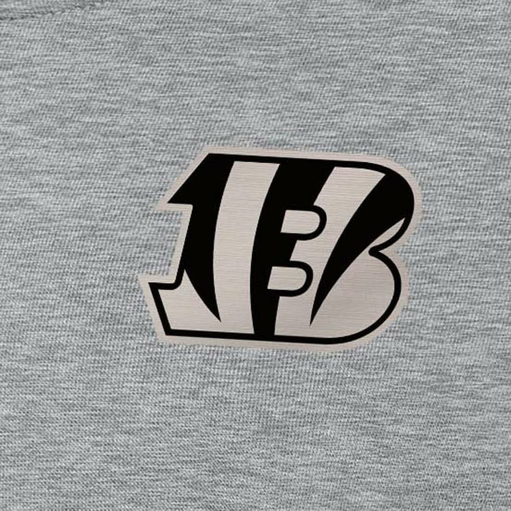 Cincinnati Bengals Antigua Women's Victory Pullover Sweatshirt Heather Gray