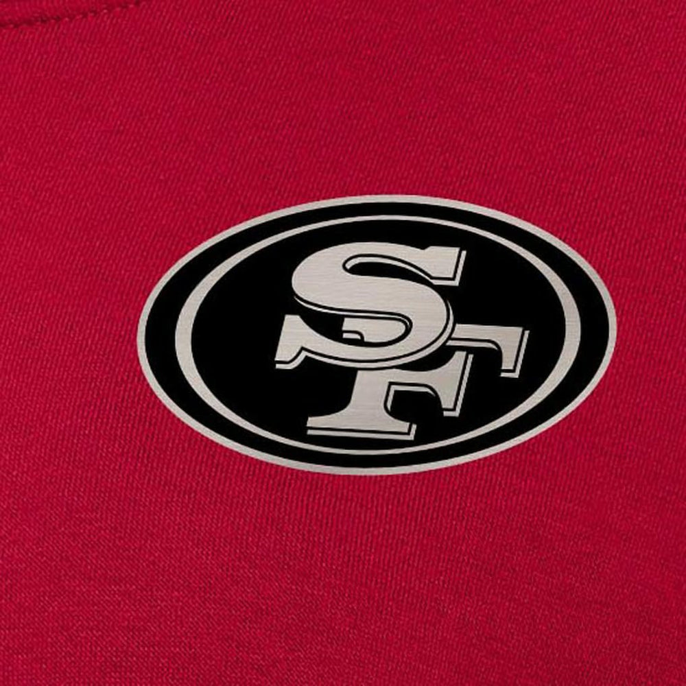 San Francisco 49ers Antigua Women's Victory Pullover Sweatshirt Scarlet