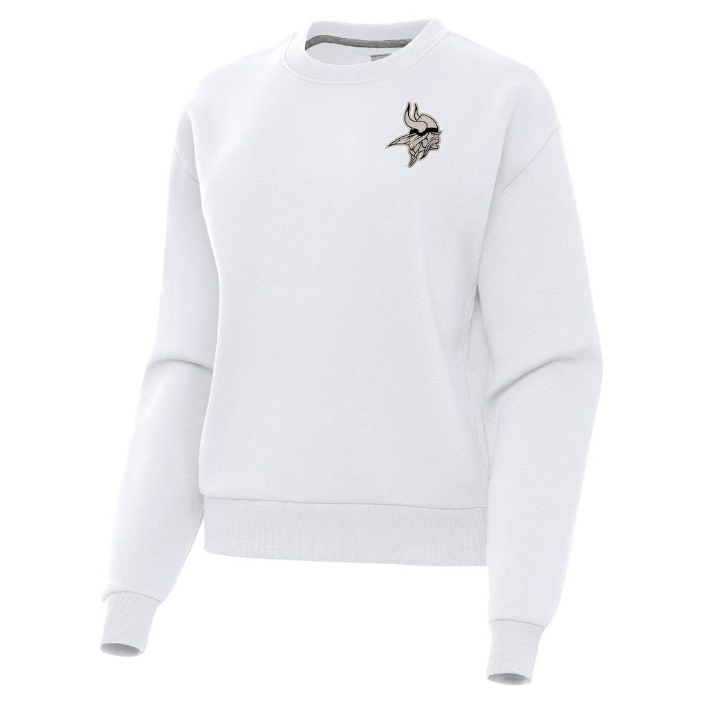 Minnesota Vikings Antigua Women's Victory Pullover Sweatshirt White
