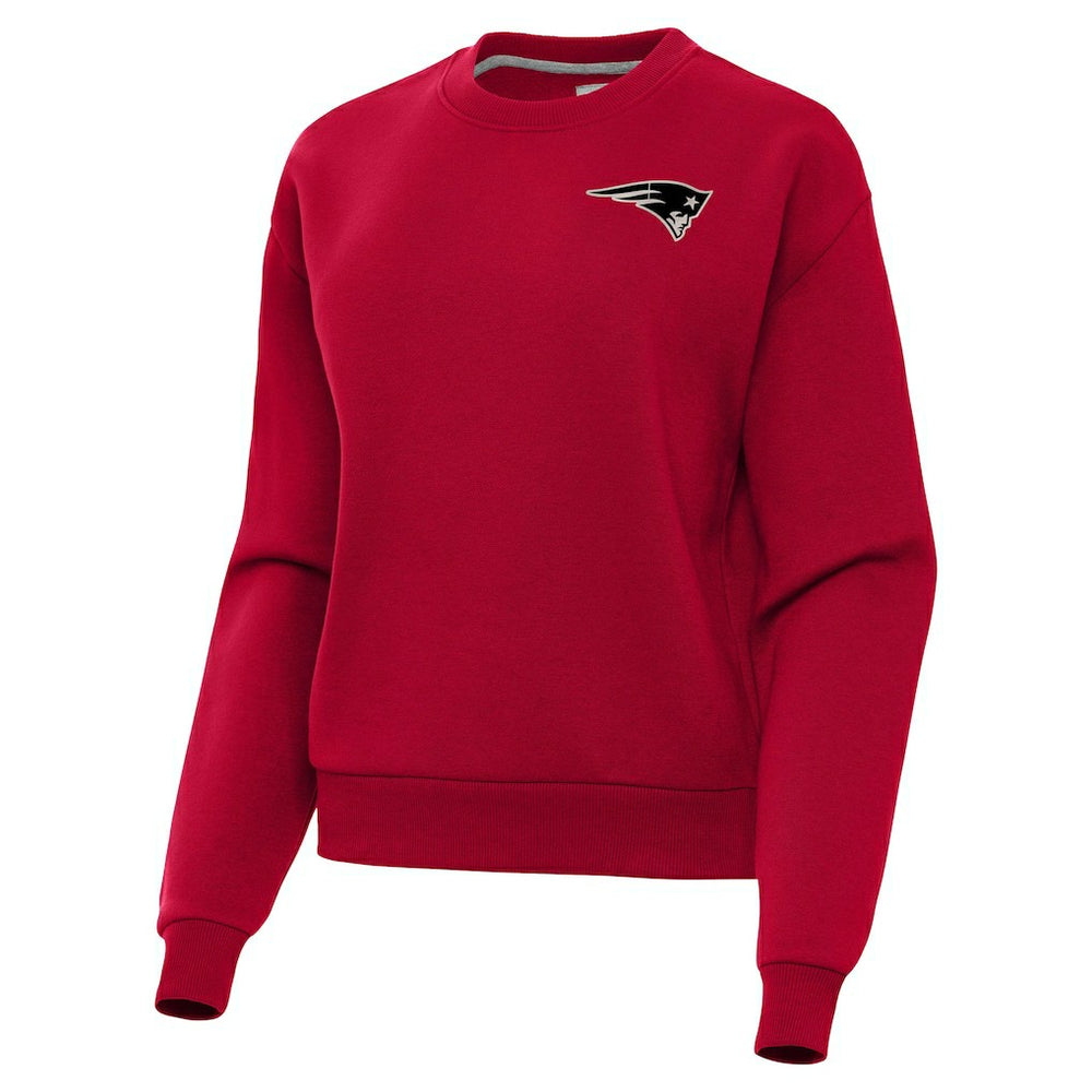 New England Patriots Antigua Women's Victory Pullover Sweatshirt Red