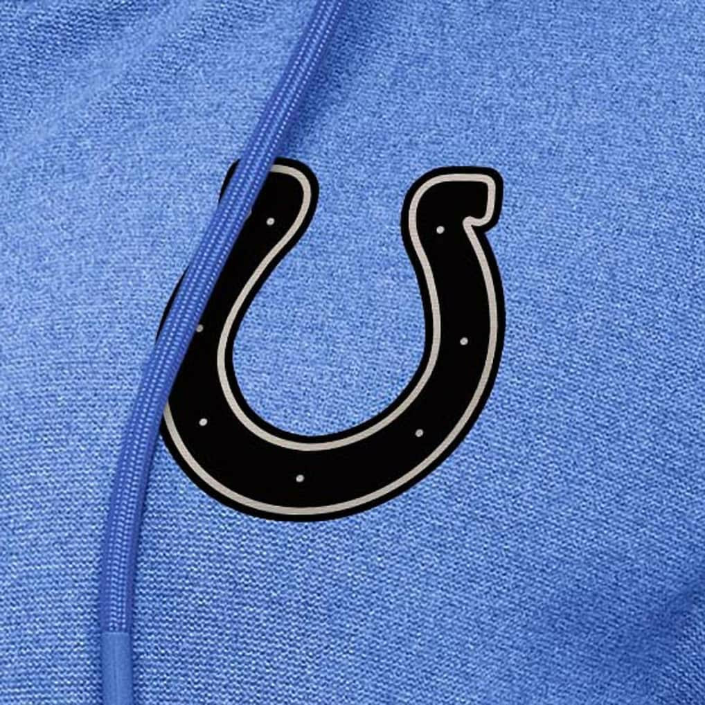 Indianapolis Colts Antigua Women's Seeker Full-Zip Hoodie Jacket Heather Royal