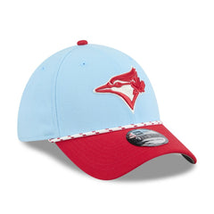 Toronto Blue Jays New Era 2025 Canada Day 39THIRTY Flex Hat - Light Blue/Red - New Era on Sale
