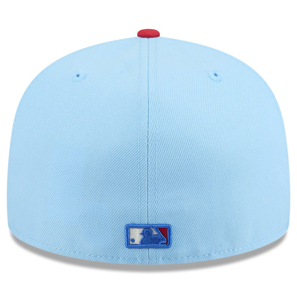 Los Angeles Angels New Era 2025 Fourth of July 59FIFTY Fitted Hat - Light Blue/Red - New Era Online
