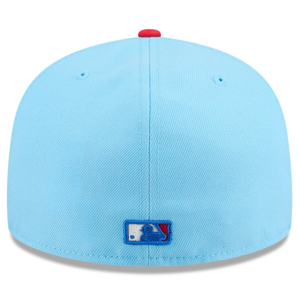 San Diego Padres New Era 2025 Fourth of July 59FIFTY Fitted Hat - Light Blue/Red - New Era on Sale