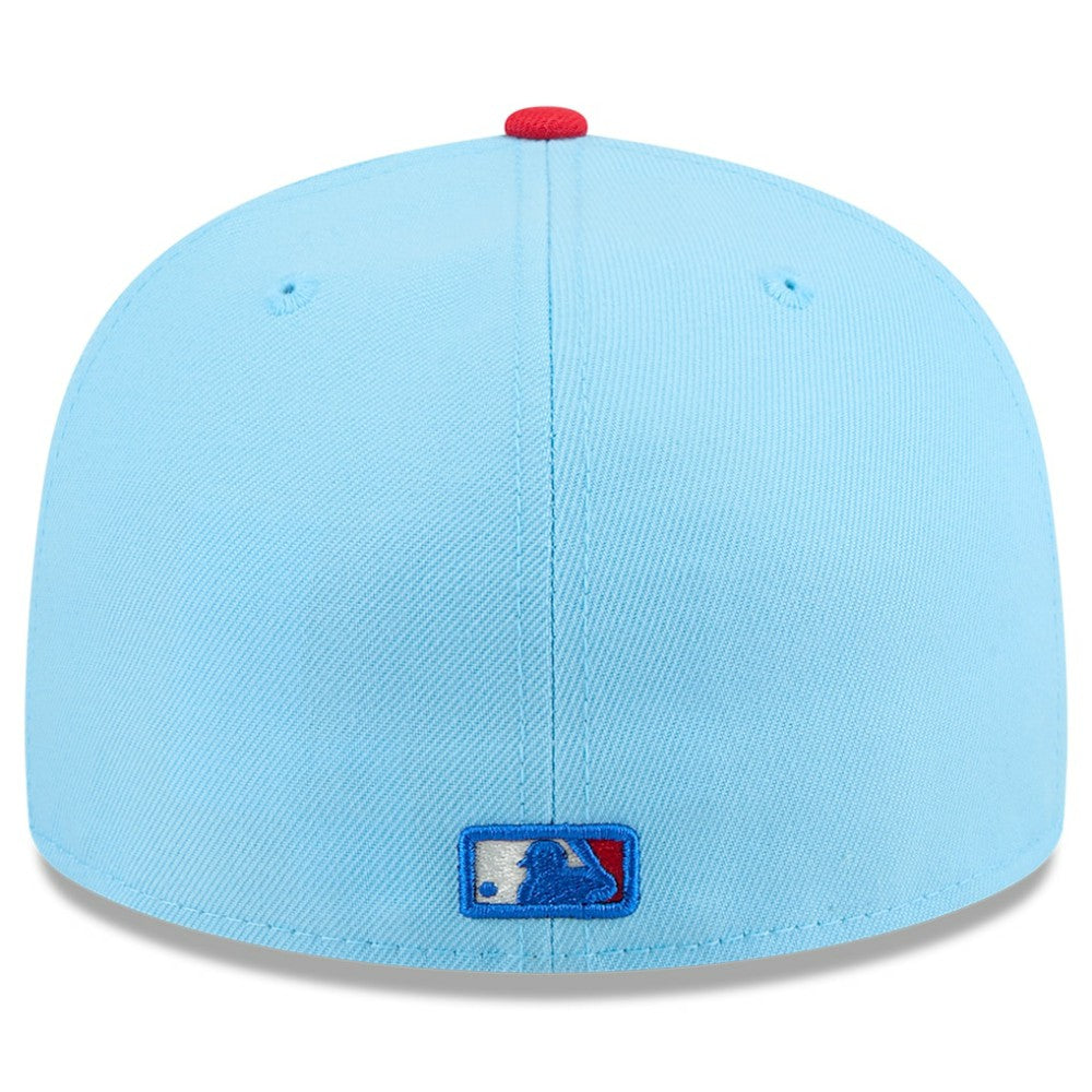 Athletics New Era 2025 Fourth of July 59FIFTY Fitted Hat - Light Blue/Red - New Era Sale