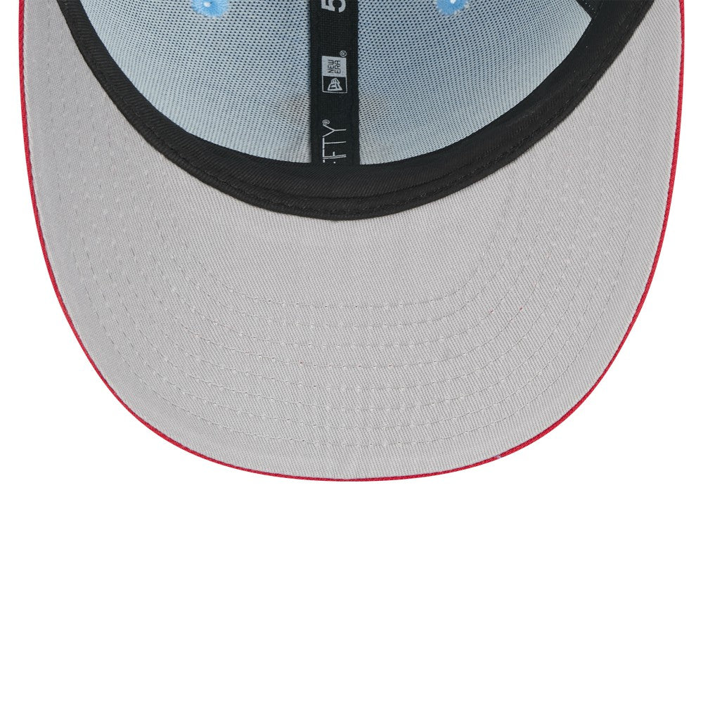 Los Angeles Angels New Era 2025 Fourth of July Low Profile 59FIFTY Fitted Hat - Light Blue/Red - New Era Lifestyle