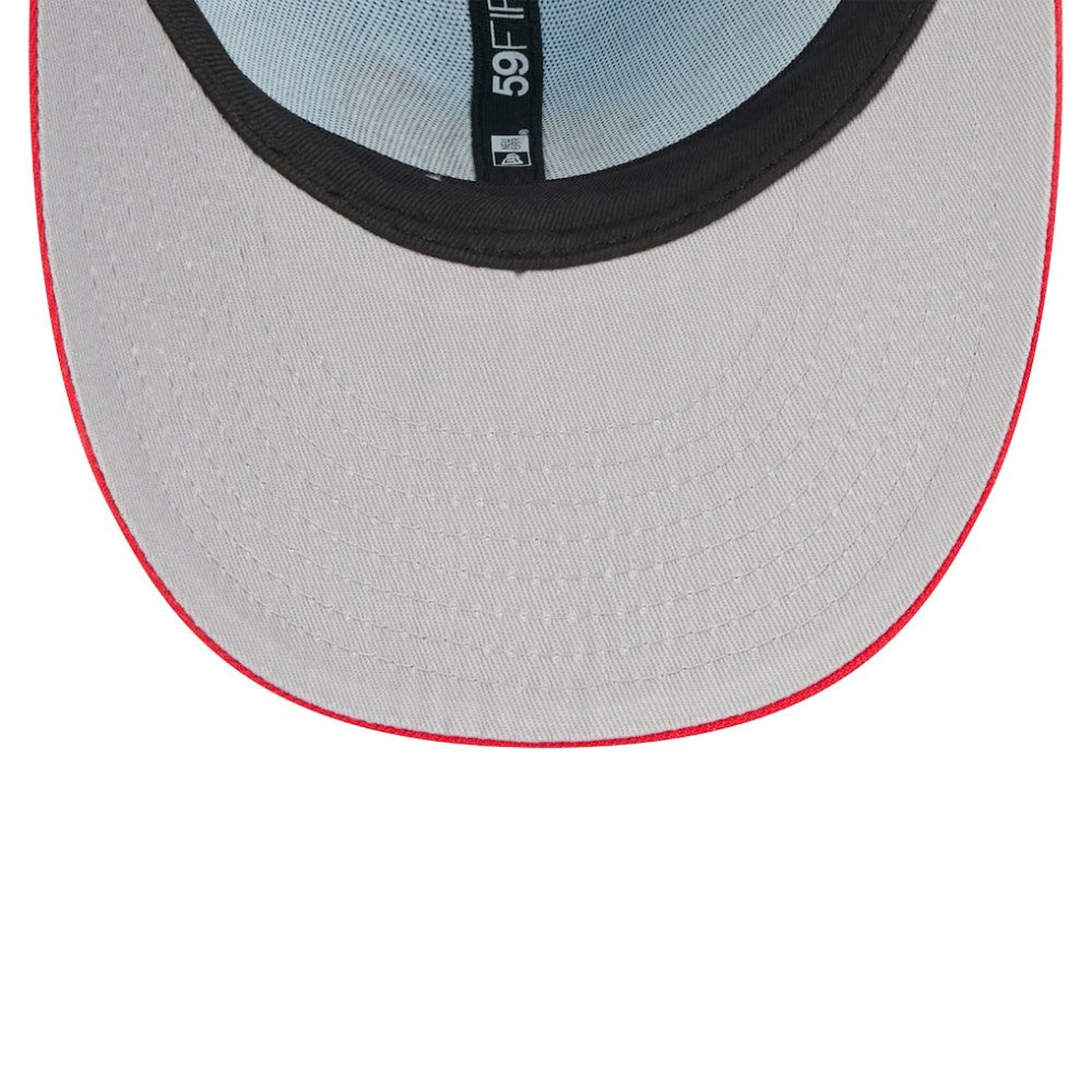 Washington Nationals New Era 2025 Fourth of July Low Profile 59FIFTY Fitted Hat - Light Blue/Red - New Era Sale