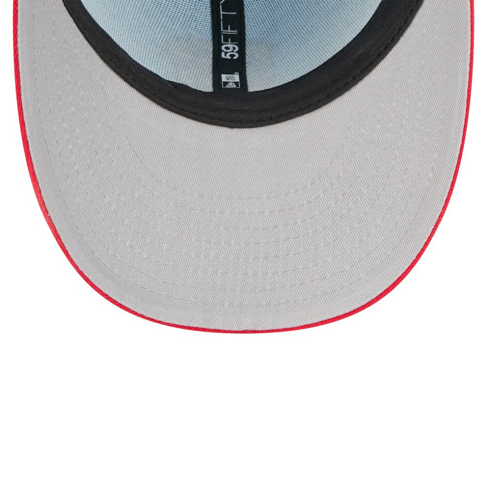 San Francisco Giants New Era 2025 Fourth of July Low Profile 59FIFTY Fitted Hat - Light Blue/Red - New Era Lifestyle