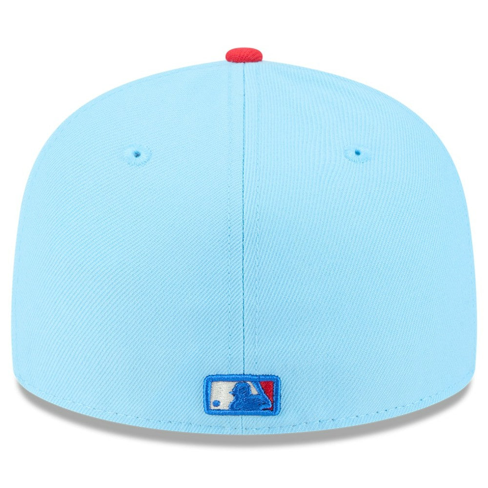 Chicago White Sox New Era 2025 Fourth of July Low Profile 59FIFTY Fitted Hat - Light Blue/Red - New Era Discount