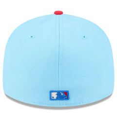 San Diego Padres New Era 2025 Fourth of July Low Profile 59FIFTY Fitted Hat - Light Blue/Red - New Era Online