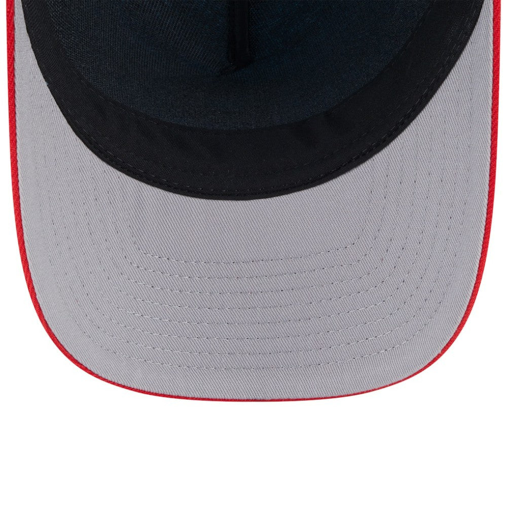 San Francisco Giants New Era 2025 Fourth of July 9FORTY A-Frame M-Crown Adjustable Trucker Hat - Light Blue/Red - New Era Online
