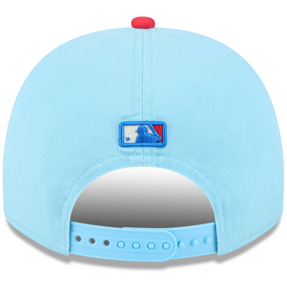 Athletics New Era 2025 Fourth of July Golfer Snapback Hat - Light Blue/Red - New Era Lifestyle