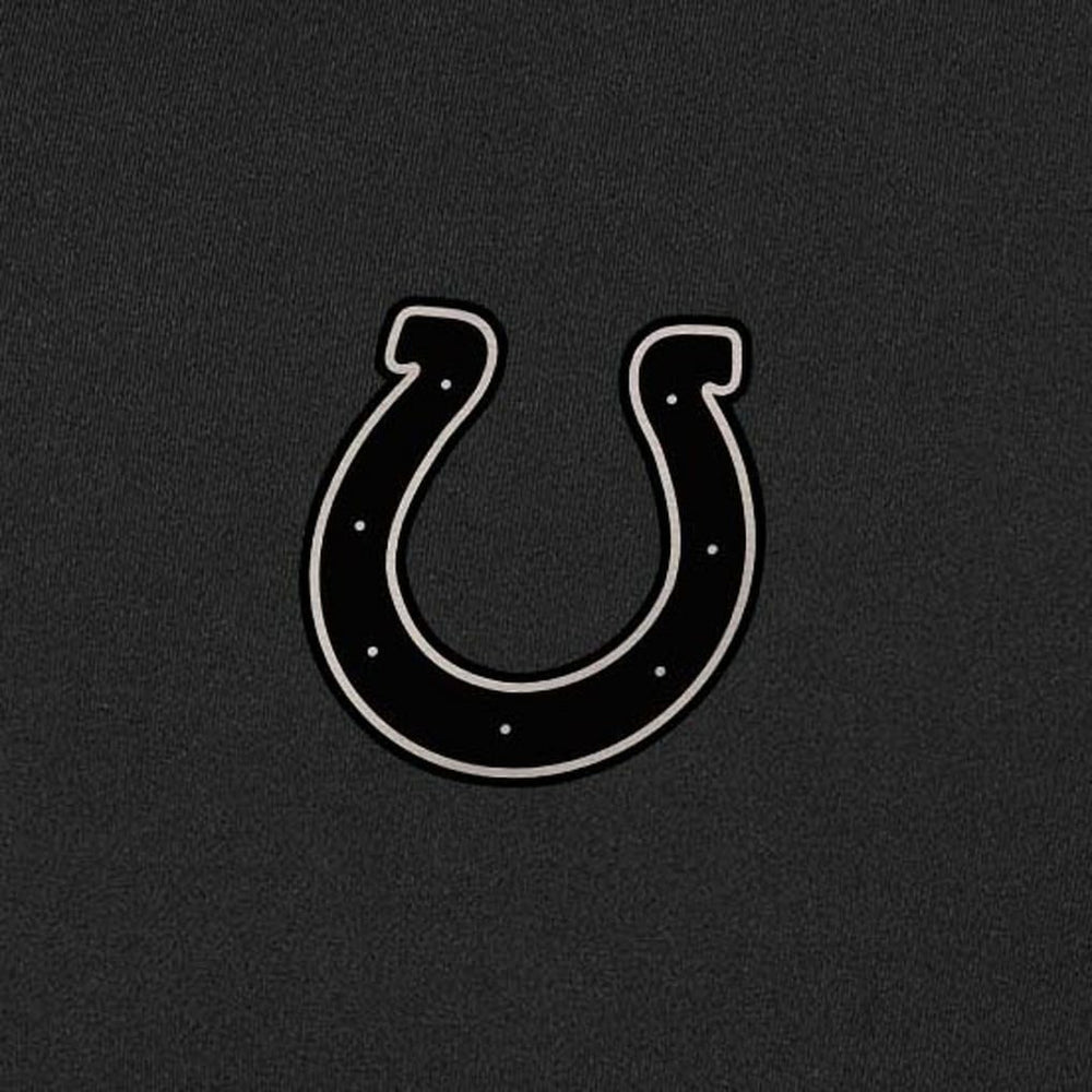 Indianapolis Colts Antigua Content Quarter-Zip Pullover Top Black