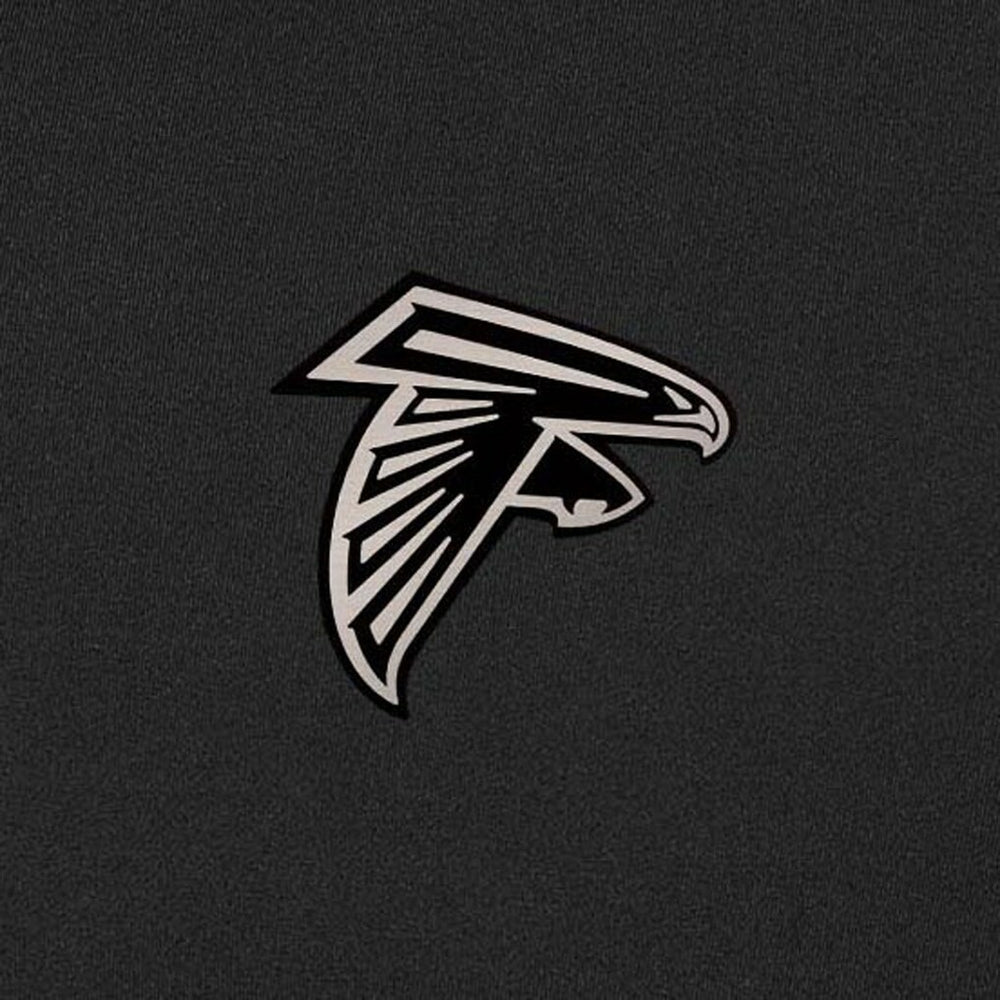 Atlanta Falcons Antigua Content Quarter-Zip Pullover Top Black