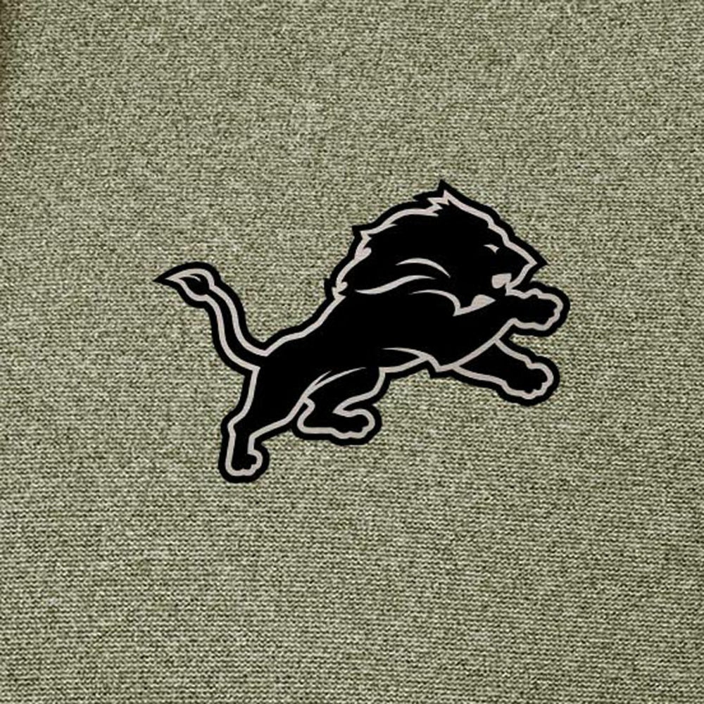 Detroit Lions Antigua Effortless Full-Zip Hoodie Jacket Olive