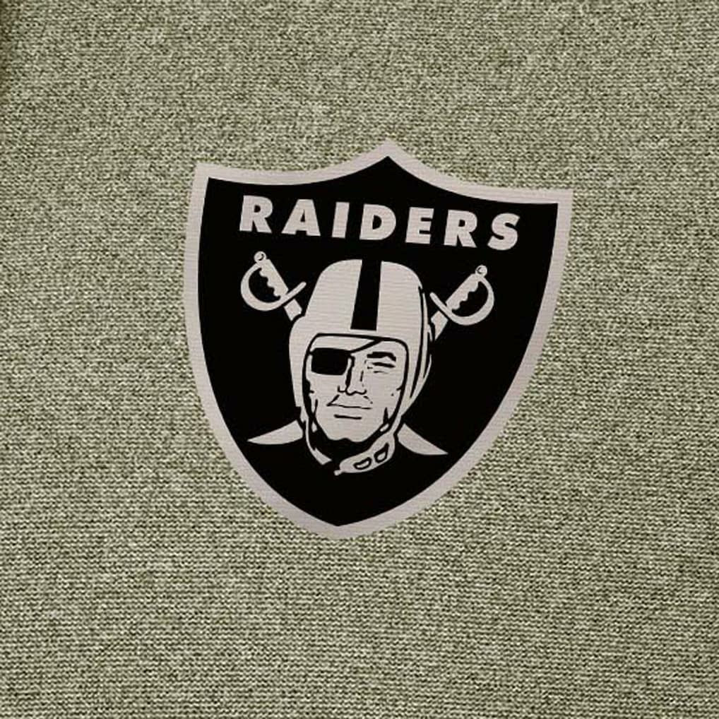Las Vegas Raiders Antigua Effortless Full-Zip Hoodie Jacket Olive