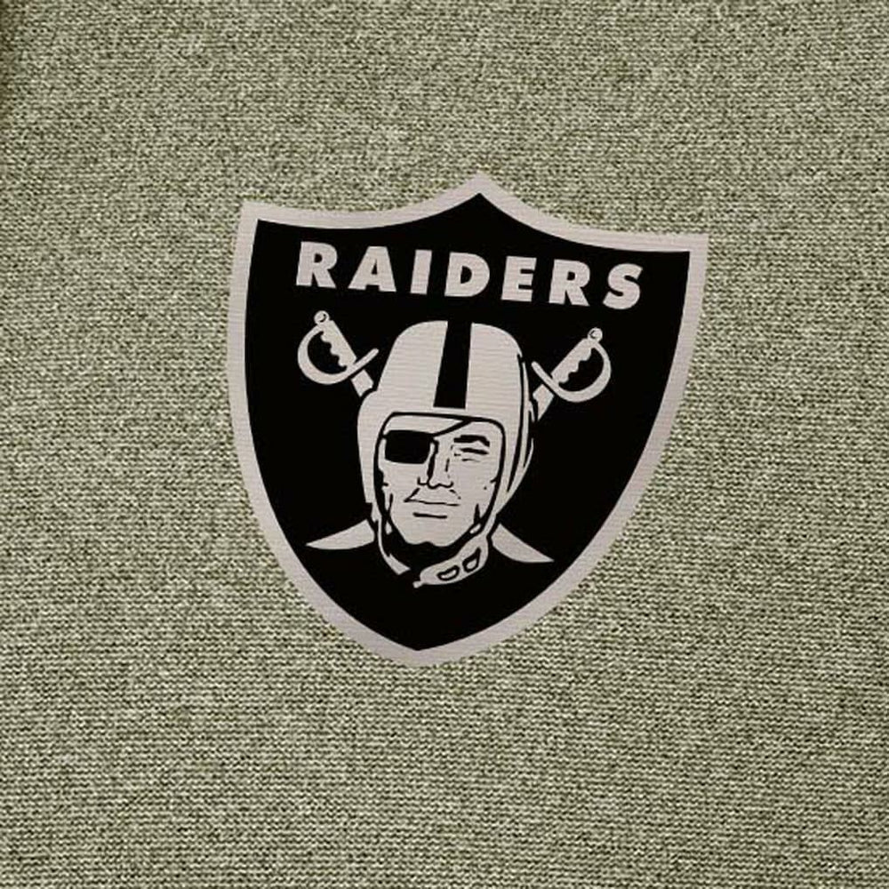 Las Vegas Raiders Antigua Effortless Full-Zip Hoodie Jacket Olive