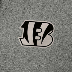Cincinnati Bengals Antigua Effortless Full-Zip Hoodie Jacket Heather Black
