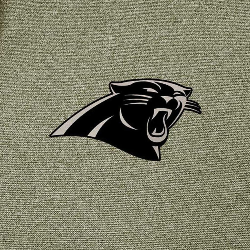 Carolina Panthers Antigua Effortless Full-Zip Hoodie Jacket Olive