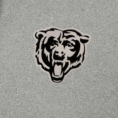 Chicago Bears Antigua Effortless Full-Zip Hoodie Jacket Heather Gray