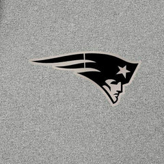 New England Patriots Antigua Effortless Full-Zip Hoodie Jacket Heather Gray