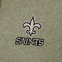 New Orleans Saints Antigua Effortless Full-Zip Hoodie Jacket Olive