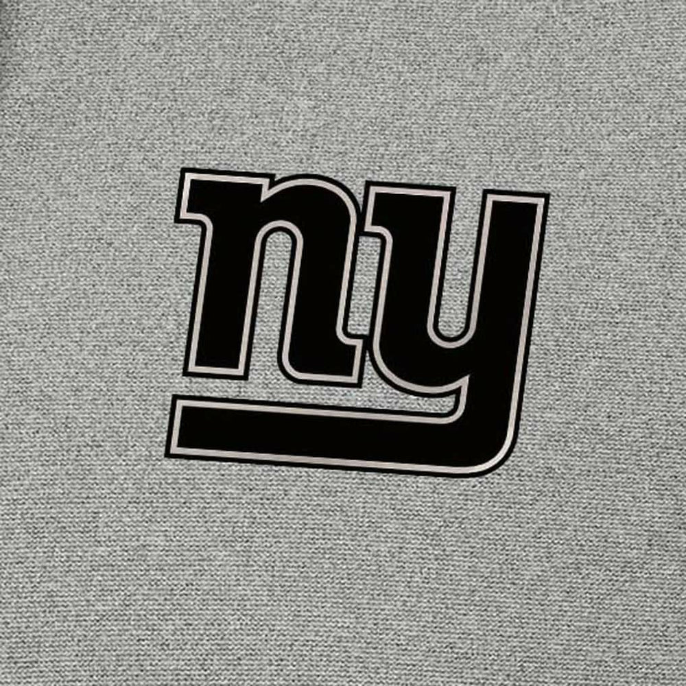 New York Giants Antigua Effortless Full-Zip Hoodie Jacket Heather Gray