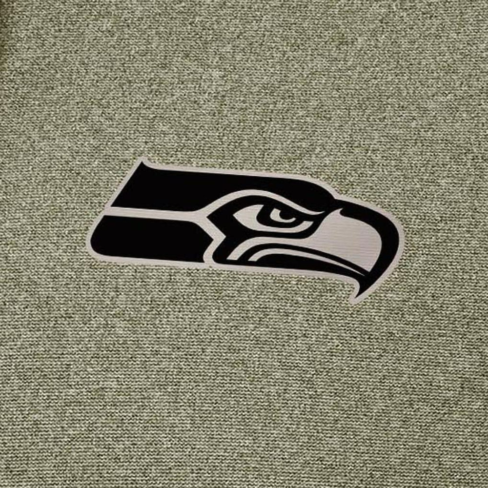 Seattle Seahawks Antigua Effortless Full-Zip Hoodie Jacket Olive