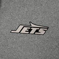 New York Jets Antigua Effortless Full-Zip Hoodie Jacket Heather Black