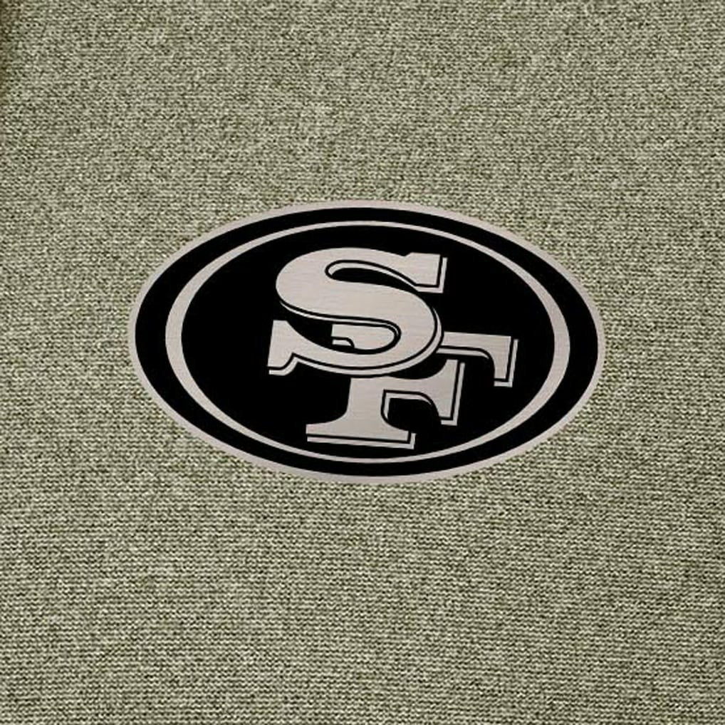 San Francisco 49ers Antigua Effortless Full-Zip Hoodie Jacket Olive