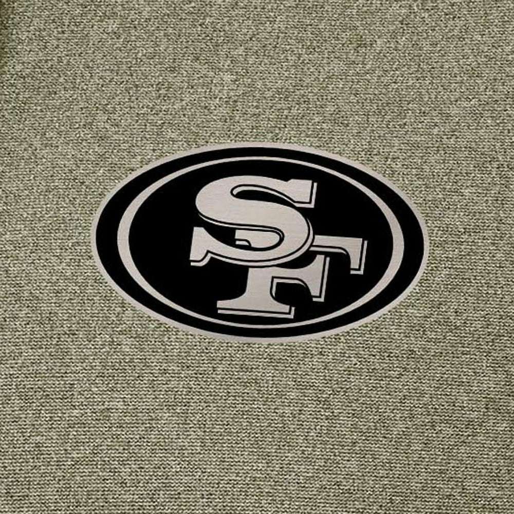 San Francisco 49ers Antigua Effortless Full-Zip Hoodie Jacket Olive