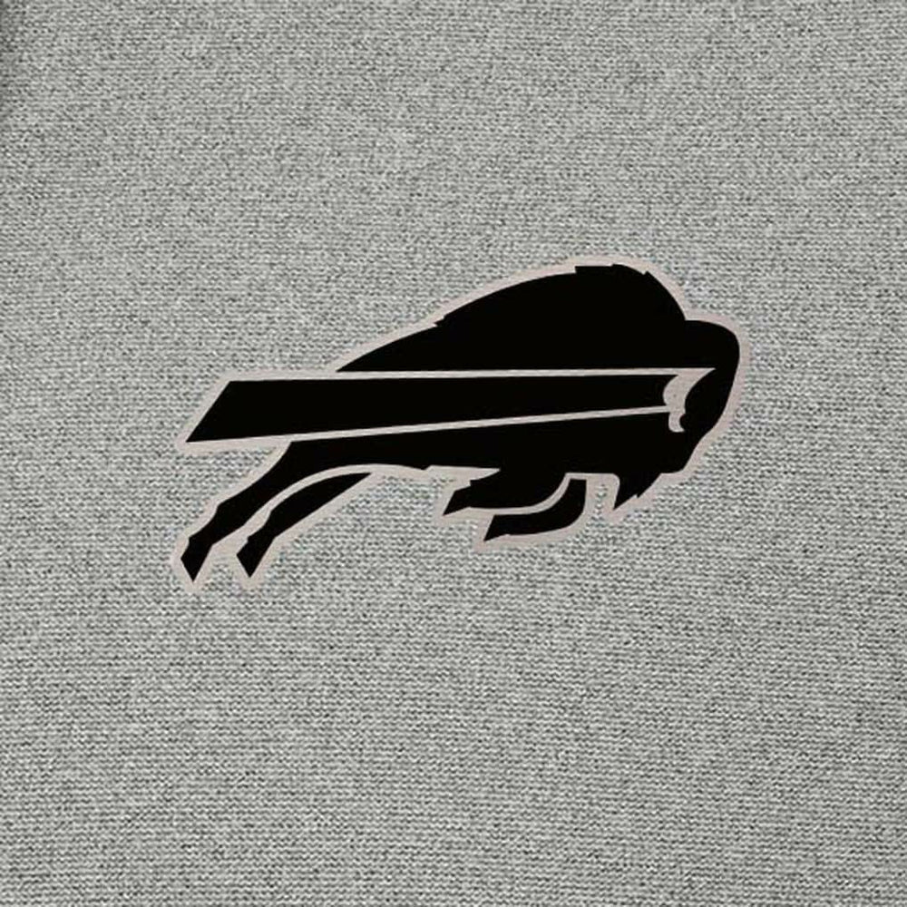 Buffalo Bills Antigua Effortless Full-Zip Hoodie Jacket Heather Gray