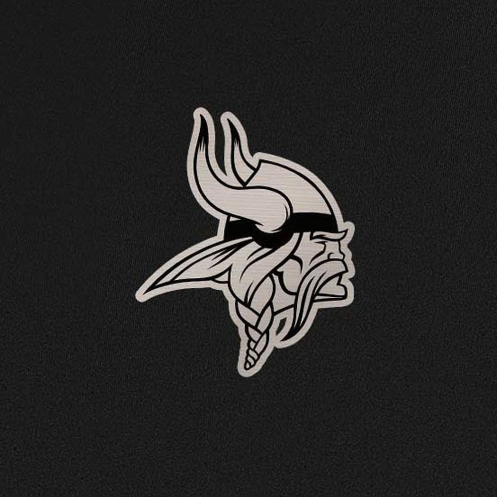 Minnesota Vikings Antigua Insider Quarter-Zip Jacket Black