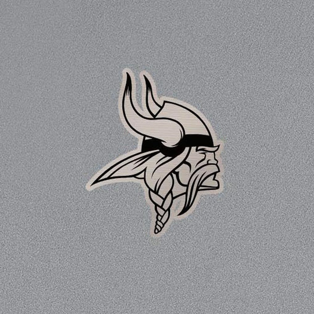 Minnesota Vikings Antigua Insider Quarter-Zip Jacket Gray