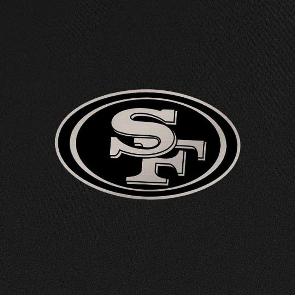 San Francisco 49ers Antigua Insider Quarter-Zip Jacket Black