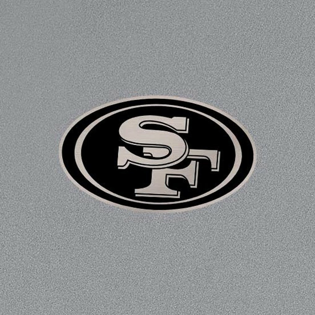 San Francisco 49ers Antigua Insider Quarter-Zip Jacket Gray