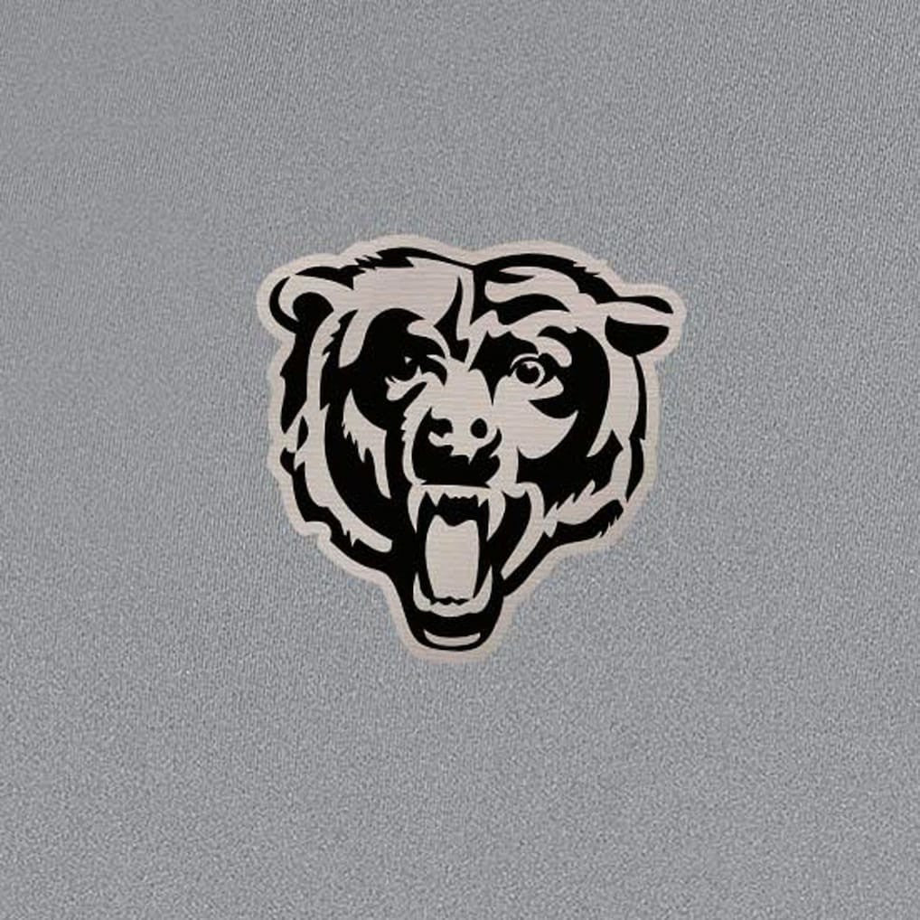 Chicago Bears Antigua Insider Quarter-Zip Jacket Gray