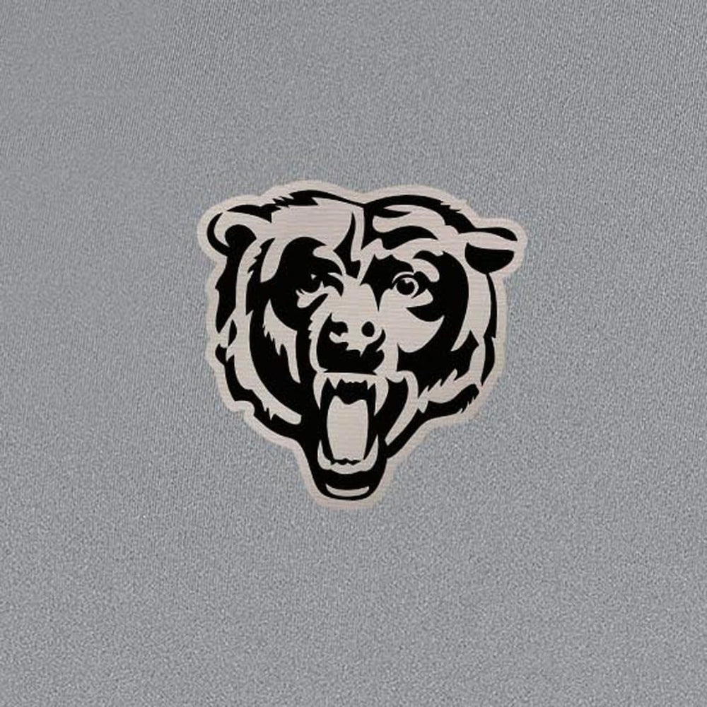 Chicago Bears Antigua Insider Quarter-Zip Jacket Gray