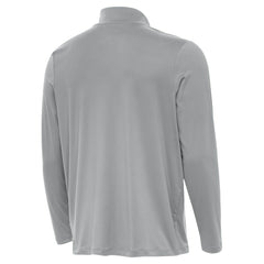 Green Bay Packers Antigua Reprocess Quarter-Zip Top Gray