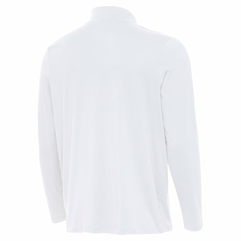 Indianapolis Colts Antigua Reprocess Quarter-Zip Top White
