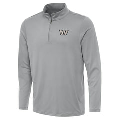 Washington Commanders Antigua Reprocess Quarter-Zip Top Gray