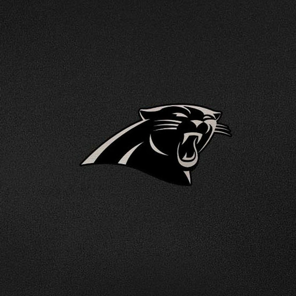 Carolina Panthers Antigua Reprocess Quarter-Zip Top Black