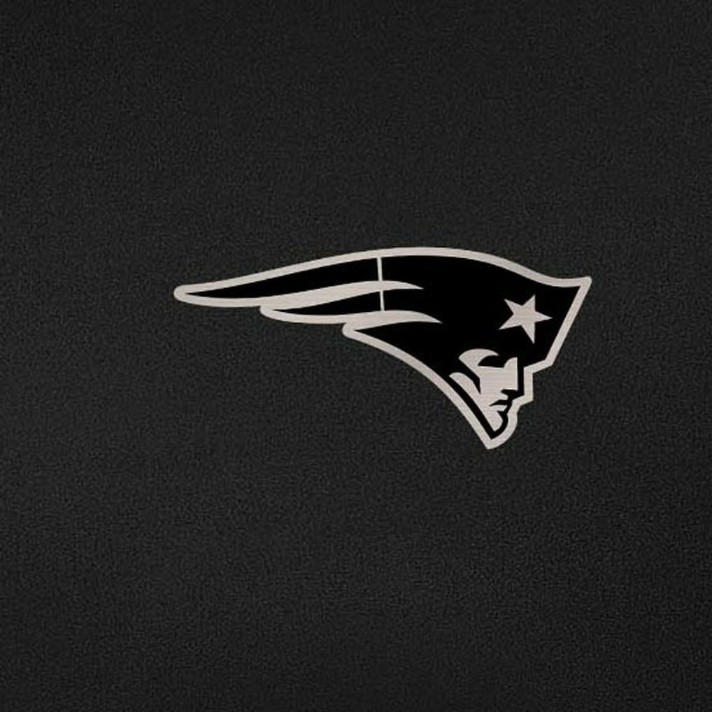 New England Patriots Antigua Reprocess Quarter-Zip Top Black
